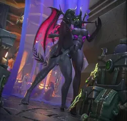 Sound)Demon Hunter futanari on futa [World of Warcraft;WoW;Porn ...