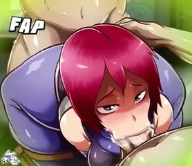Regina - NSFW; gif; animation; threesome; gangbang; blowjob ...