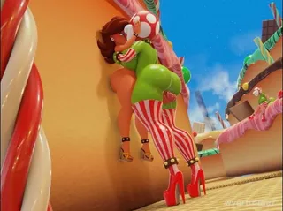 Piranha Plant Princess Daisy Super Mario Bros. blender wyerframez ...