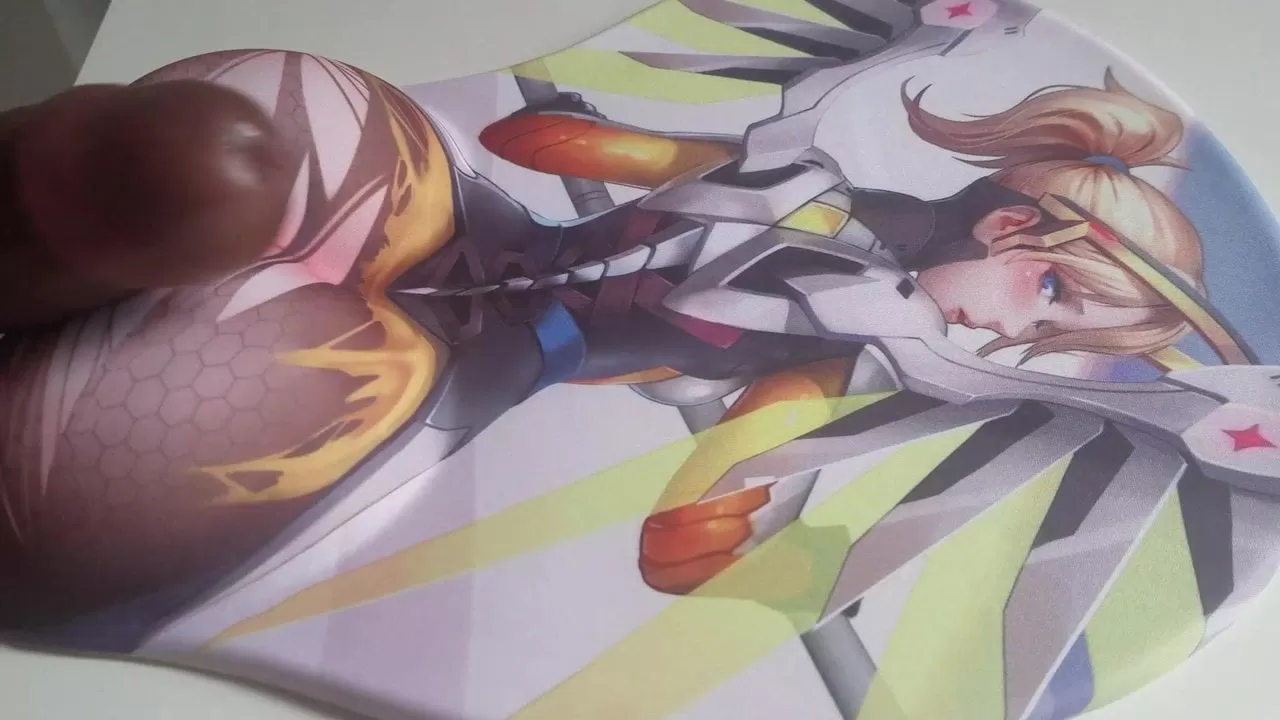 Mercy (Overwatch) Mousepad Cum Tribute watch online or download